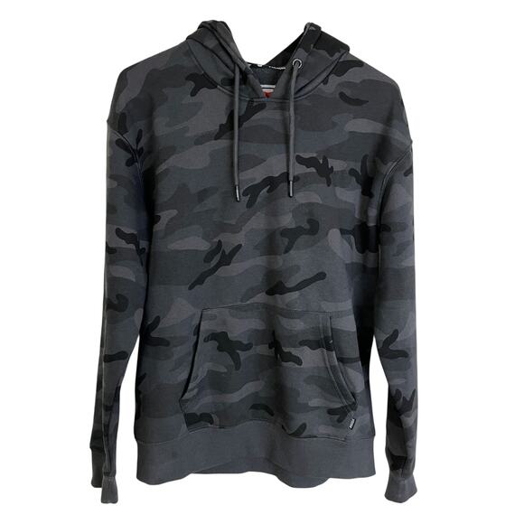 Dixxon Vixxon Camo Hoodie Sweatshirt Womens Medium Pullover Army Pur Vida * - Picture 1 of 13